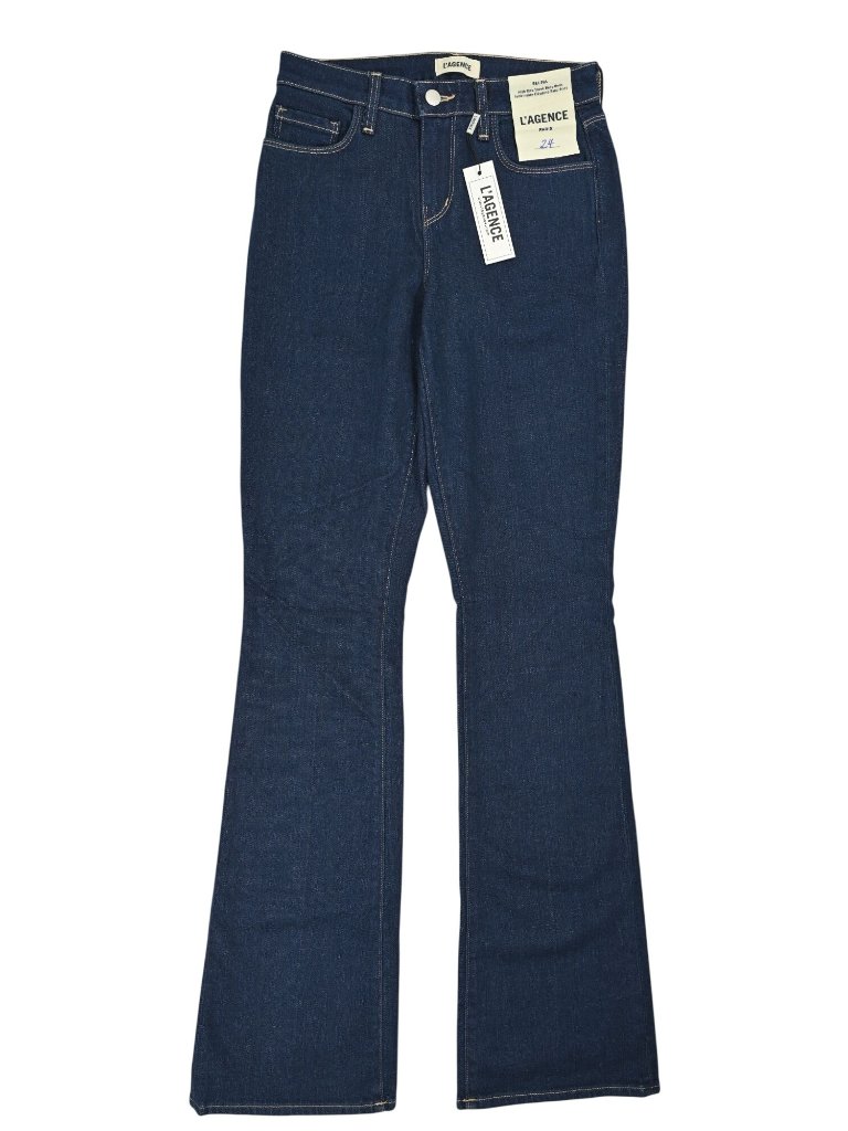 L'agence Selma High Rise Sleek Baby Boot Jeans In Koval